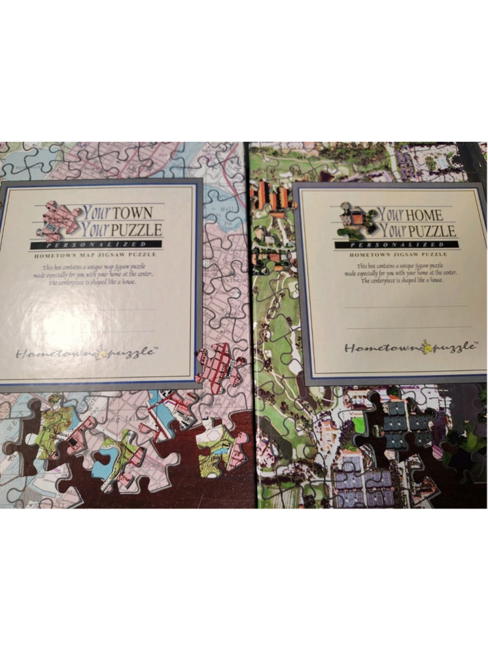 Wooden Jigsaw Puzzle for Adults by Hometown Puzzle East Lansing MI Both Puzzles